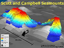 High resolution Seabeam bathymetry