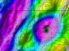 Magnetization map of Explorer Ridge