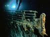 Bow view of the Titanic