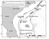 Map generated using ArcMap software giving an overview of the 2004 expedition cruise plan.