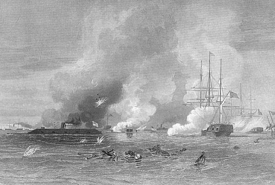 battle at Hampton Roads